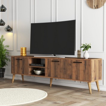 Mueble TV Exxen -1583 nogal - 389MZA1176