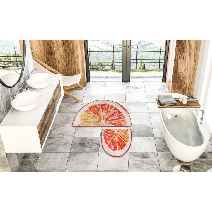 Alfombra de baño Set (2 piezas) Greyfurt Djt multicolor