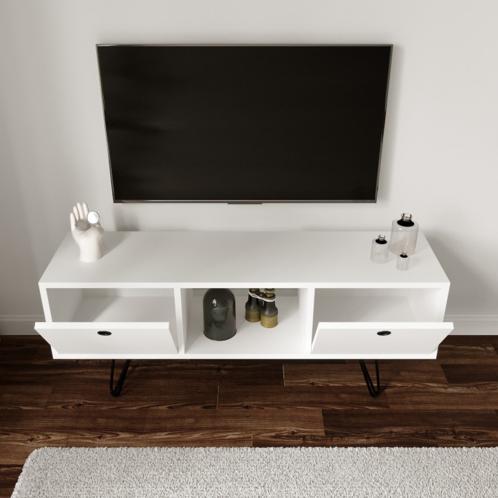 Mueble TV Yaren-L3024 blanco