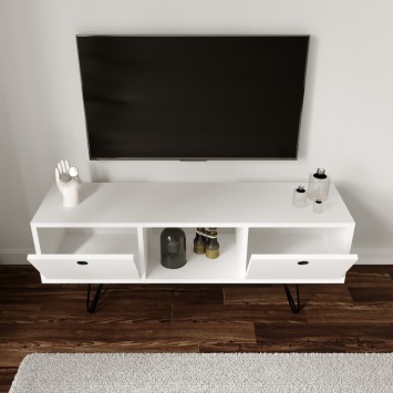 Mueble TV Yaren-L3024 blanco - 285LCV1184