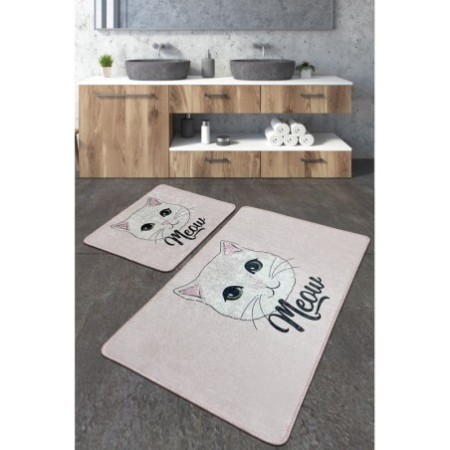 Alfombra de baño Set (2 piezas) Miya Djt multicolor