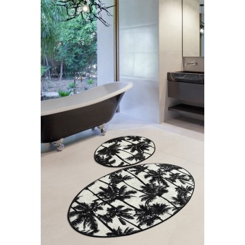 Alfombra de baño Set (2 piezas) Palm DJT multicolor