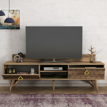 Mueble TV Yakamoz nogal - 804TRH3013