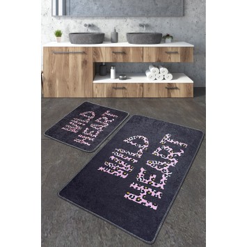 Alfombra de baño Set (2 piezas) Wild Heart Djt multicolor