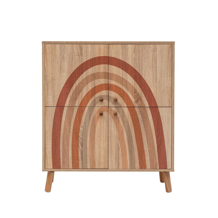 Mueble auxiliar Multilüx Iris multicolor