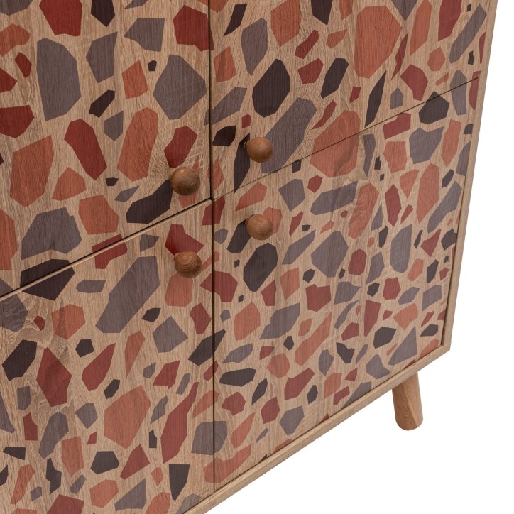 Mueble auxiliar Multilüx Pebble multicolor