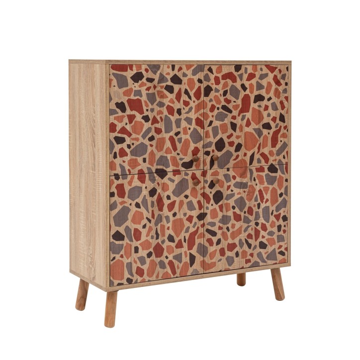 Mueble auxiliar Multilüx Pebble multicolor