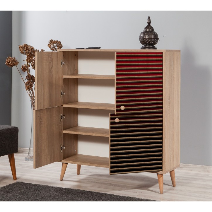 Mueble auxiliar Multilux-221 sonoma roble