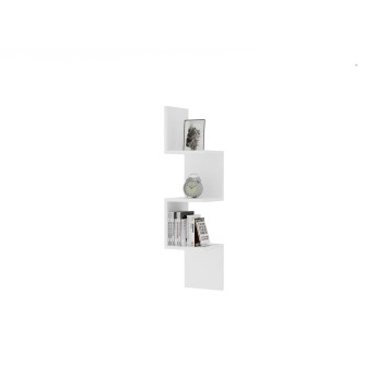 Estante de pared Zikzak blanco - 835PUQ1622