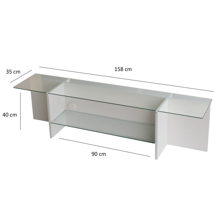 Mueble TV Escape blanco