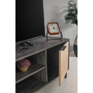 Mueble TV Gordes roble marrón oscuro - 854KLN3047