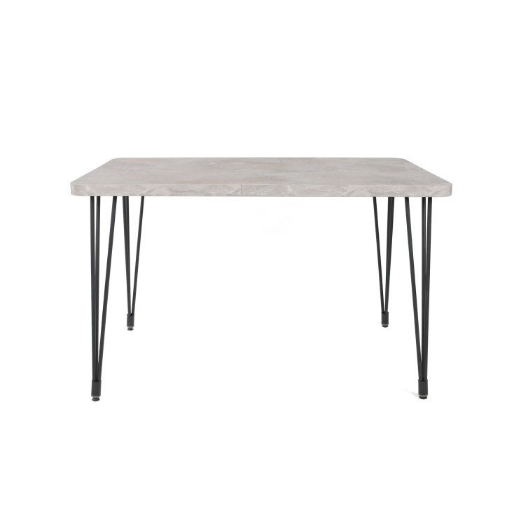 Mesa comedor Lagos-1423 gris negro