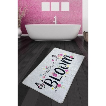 Alfombra de baño Bloom Djt (80 x 100) multicolor