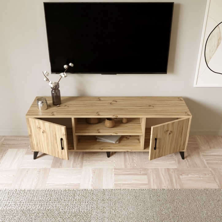 Mueble TV Deniz-L3016 roble