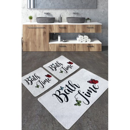 Alfombra de baño Set (3 piezas) Amalfi Djt multicolor