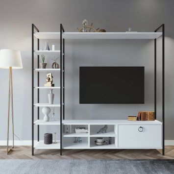 Mueble TV Demirli L518 blanco - 285LCV1138