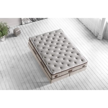 Colchón Majesty 200x200 marrón blanco - 480NRN1251