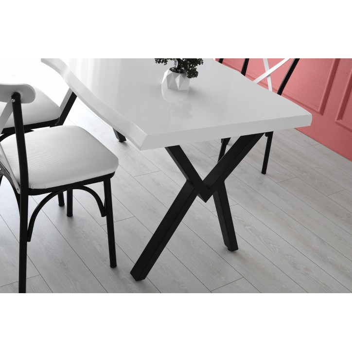 Mesa comedor Efor-1411 blanco