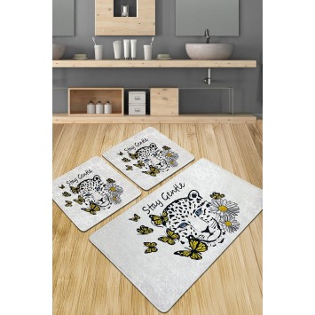 Alfombra de baño Set (3 piezas) Stay Gentle Djt multicolor