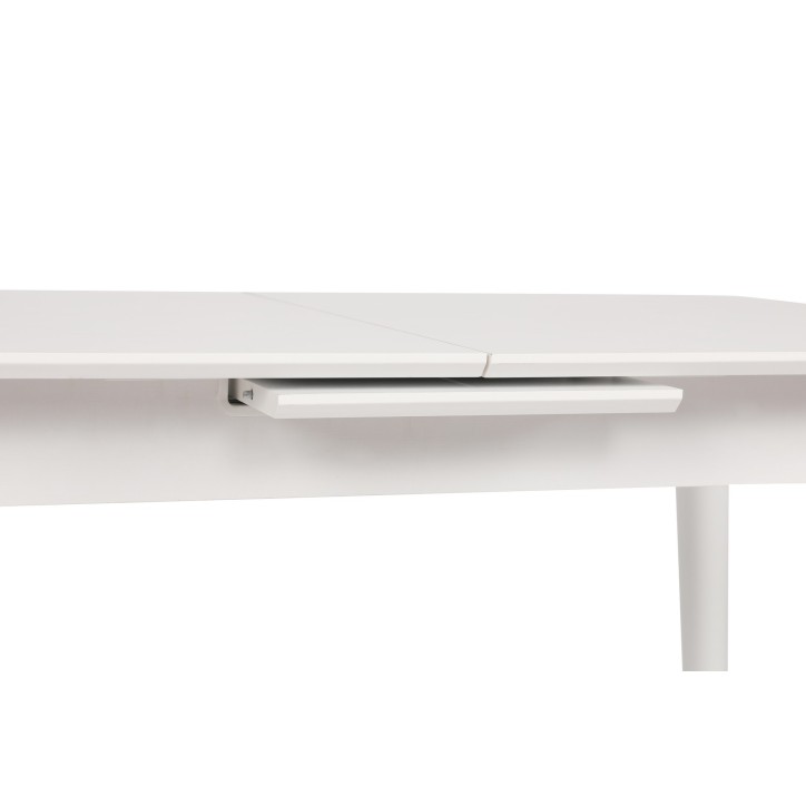 Mesa de comedor extensible Retro 1193 blanco