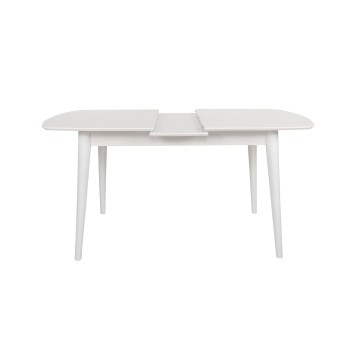 Mesa de comedor extensible Retro 1193 blanco - 974NMB1512