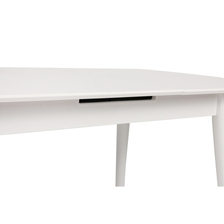 Mesa de comedor extensible Retro 1193 blanco