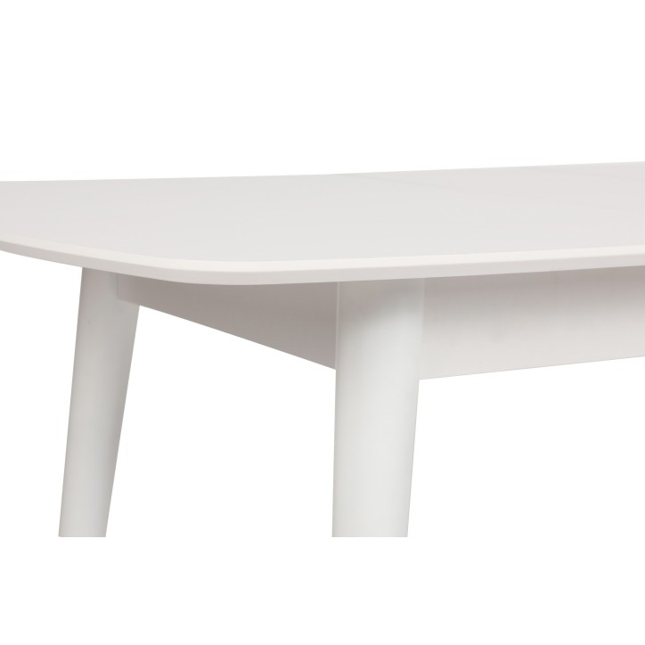 Mesa de comedor extensible Retro 1193 blanco