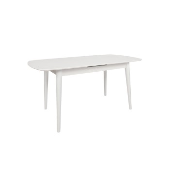 Mesa de comedor extensible Retro 1193 blanco - 974NMB1512