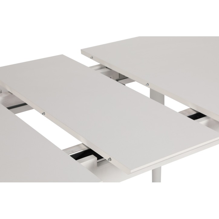 Mesa de comedor extensible Retro 1193 blanco