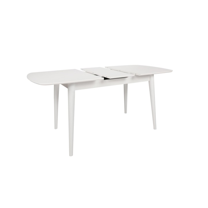 Mesa de comedor extensible Retro 1193 blanco