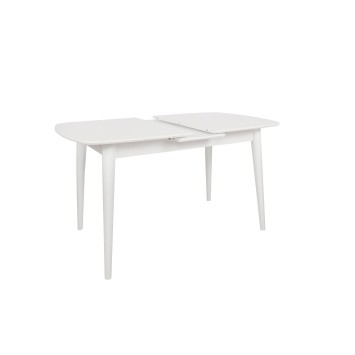 Mesa de comedor extensible Retro 1193 blanco - 974NMB1512