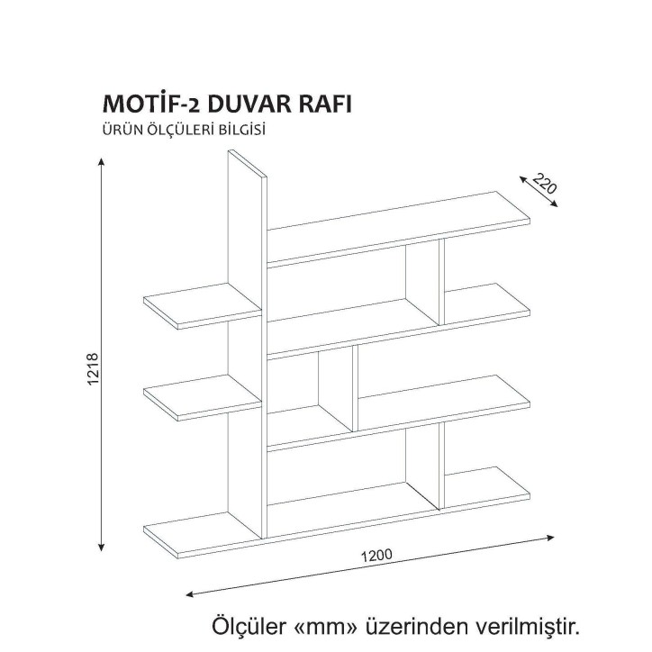 Estante de pared Motif V2 blanco