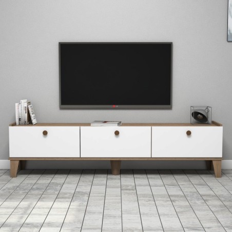 Mueble TV Sumer E3620 roble blanco