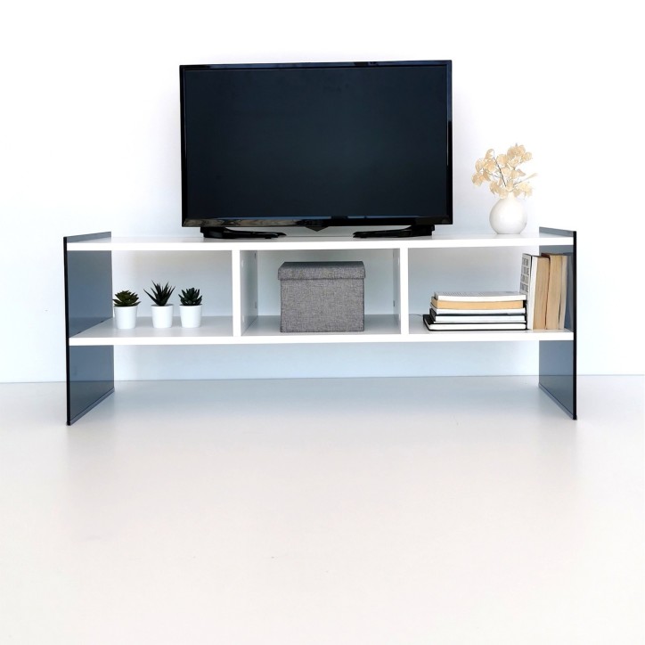 Mueble TV TV401 humo blanco