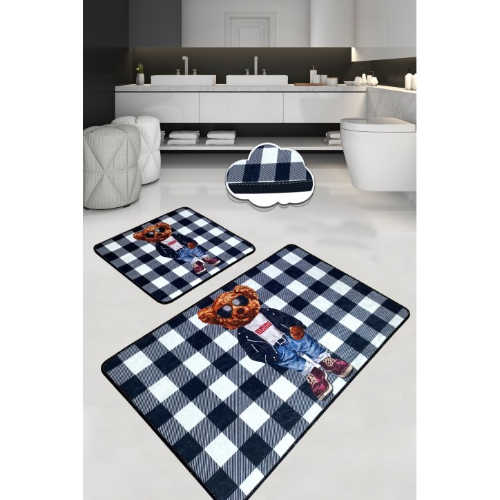 Alfombra de baño Set (2 piezas) Heat multicolor