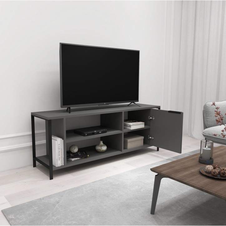 Mueble TV Bond antracita negro