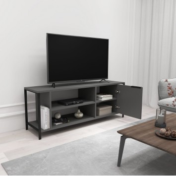 Mueble TV Bond antracita negro - 854KLN3066