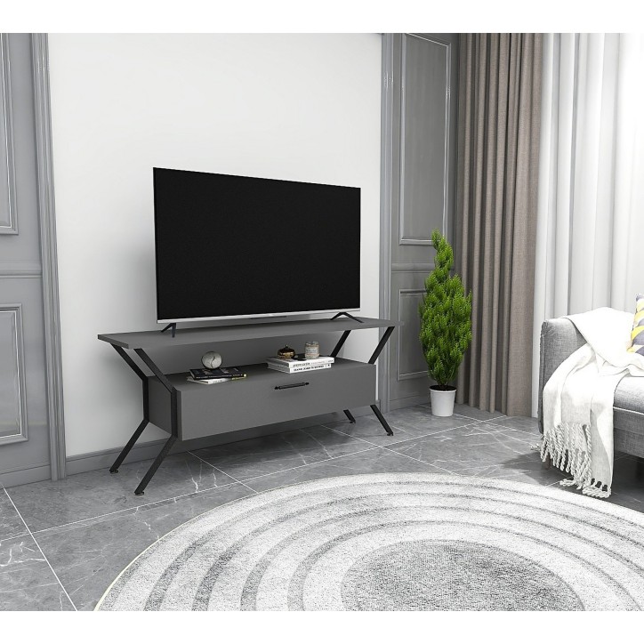 Mueble TV Tarz antracita negro