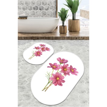 Alfombra de baño Set (2 piezas) Sitivo Djt  blanco