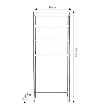 Mueble de baño Salzgitter L2050 blanco negro - 285LCV1271