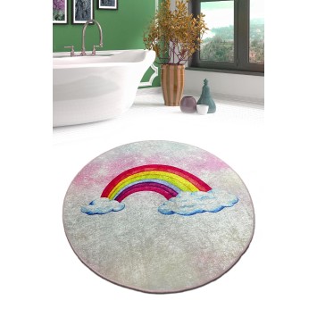 Alfombra de baño Leno Djt (80 cm) multicolor