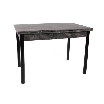 Mesa de comedor extensible Polo-1304 negro - 974NMB1531