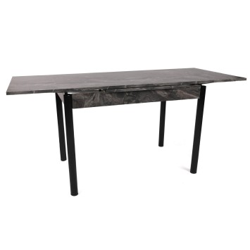 Mesa de comedor extensible Polo-1304 negro - 974NMB1531