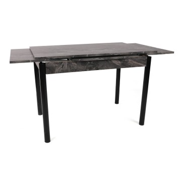 Mesa de comedor extensible Polo-1304 negro - 974NMB1531