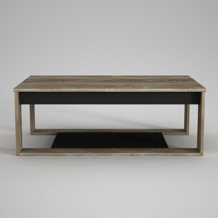 Mesa de centro Costa Patik madera beige