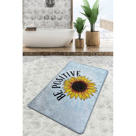 Alfombra de baño Be Positive Djt (80 x 100) multicolor