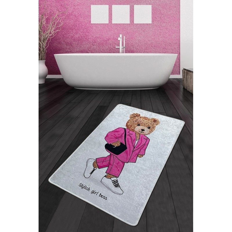 Alfombra de baño Boss Girl Djt (70 x 120) multicolor