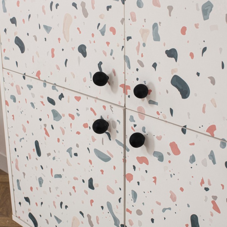 Mueble auxiliar Multilüx Terrazzo multicolor