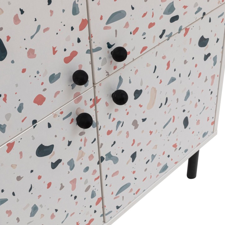 Mueble auxiliar Multilüx Terrazzo multicolor