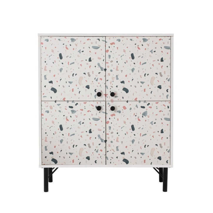 Mueble auxiliar Multilüx Terrazzo multicolor